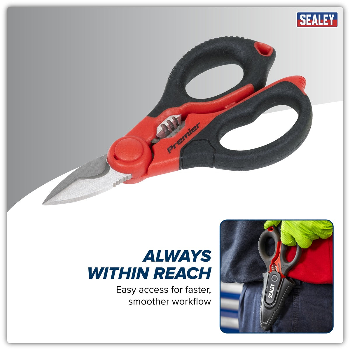 Premier Heavy-Duty Electrician's Shears 160mm AK8528