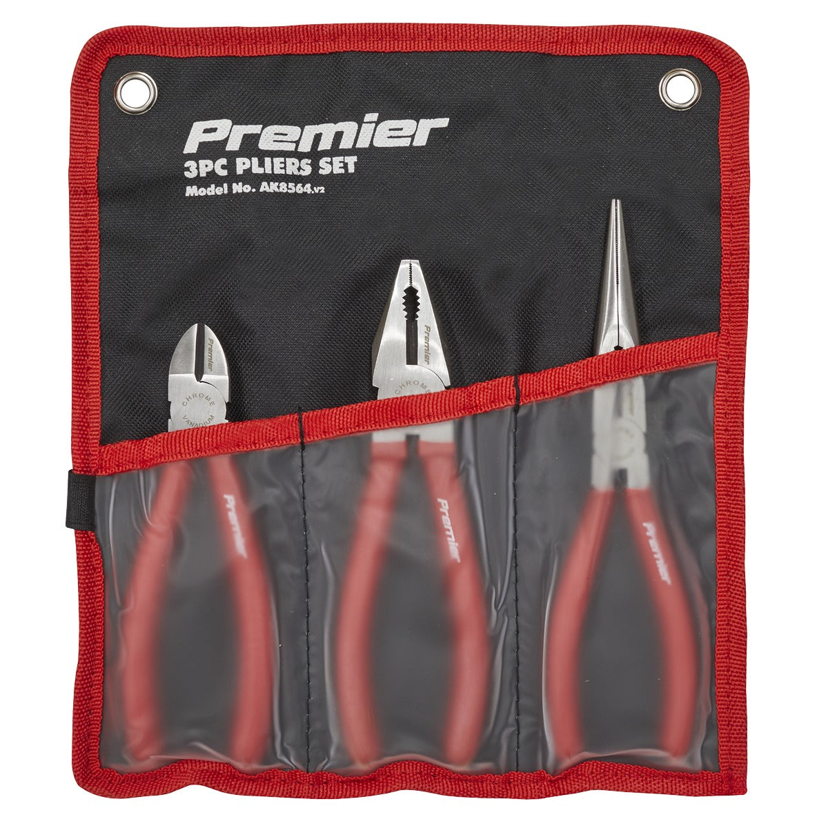 Premier Pliers Set 3pc AK8564