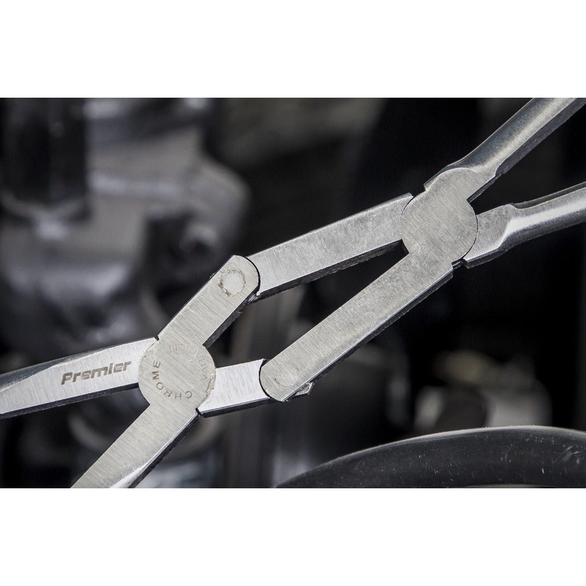 Premier Needle Nose Pliers 45° Long Reach Double Joint Pliers 335mm AK8592
