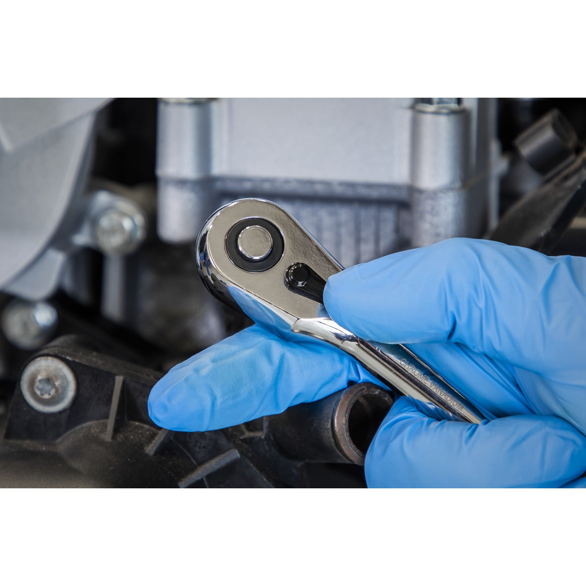 Premier Ratchet Wrench with Flip Reverse 1/4"Sq Drive AK8934