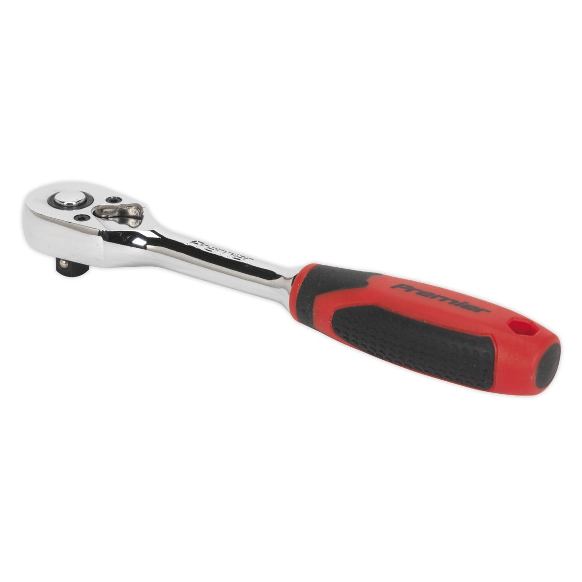 Premier Pear-Head Ratchet Wrench with Flip Reverse 1/4"Sq Drive AK8946