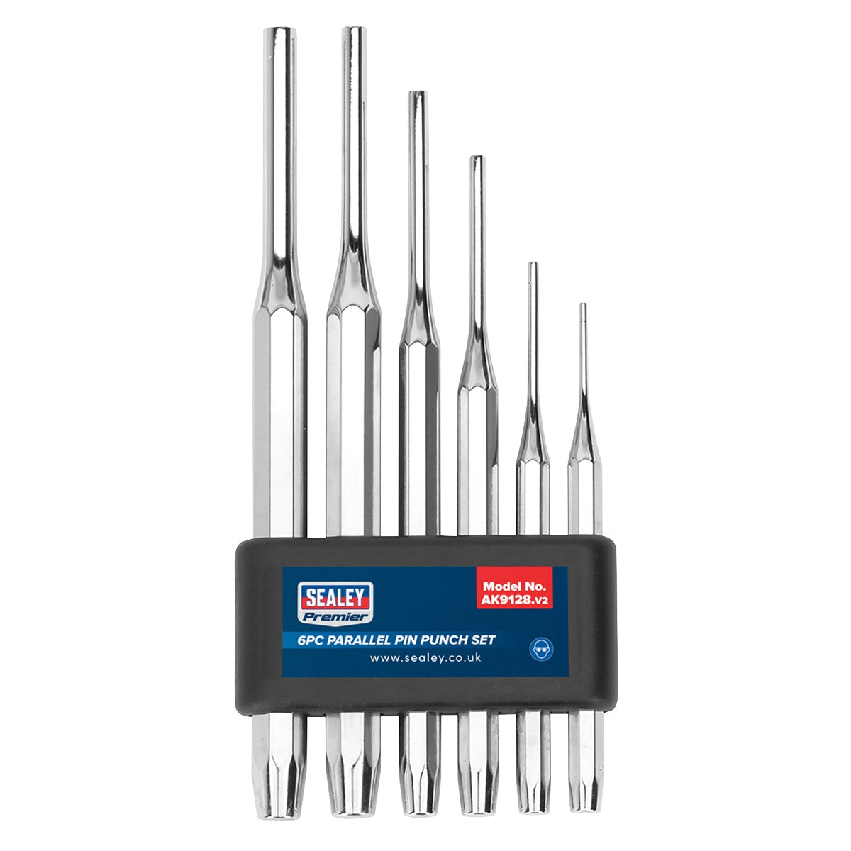 Premier Parallel Pin Punch Set 6pc AK9128
