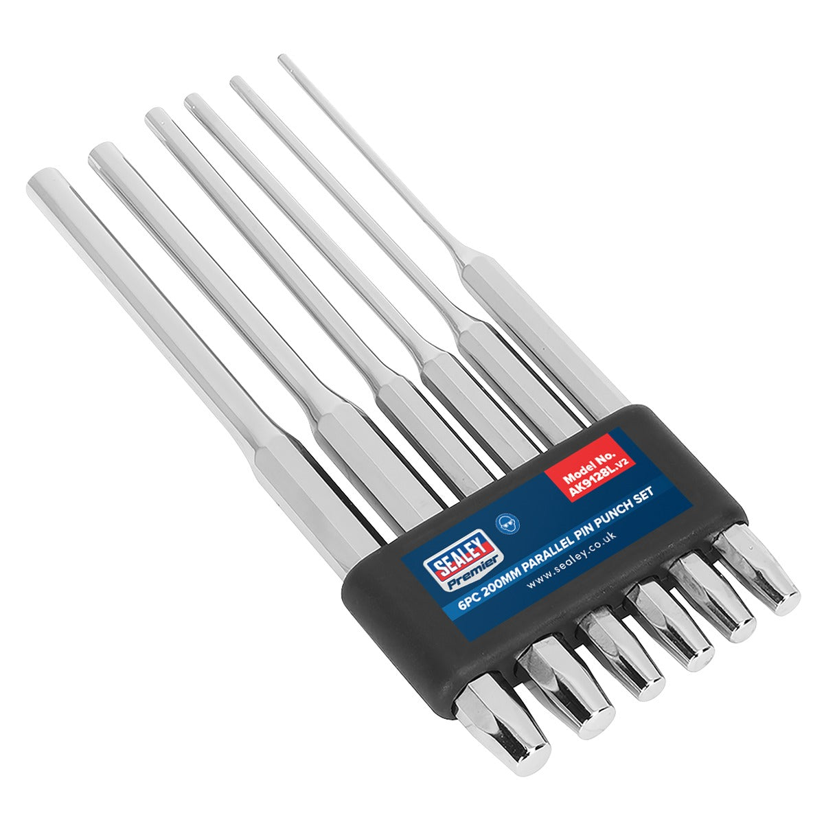 Premier Long Parallel Pin Punch Set 6pc AK9128L