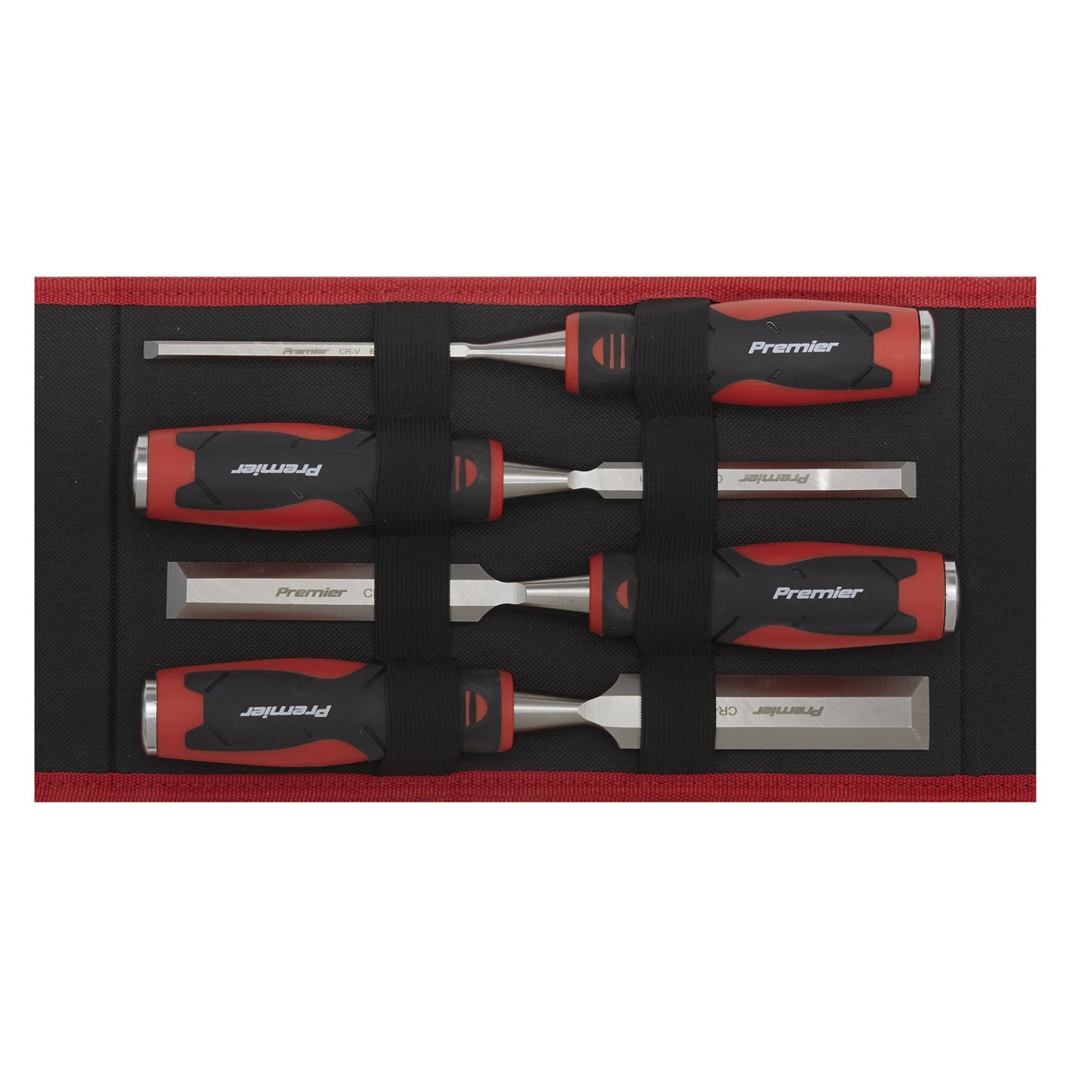 Premier Hammer-Thru Wood Chisel 4pc Set AK9239