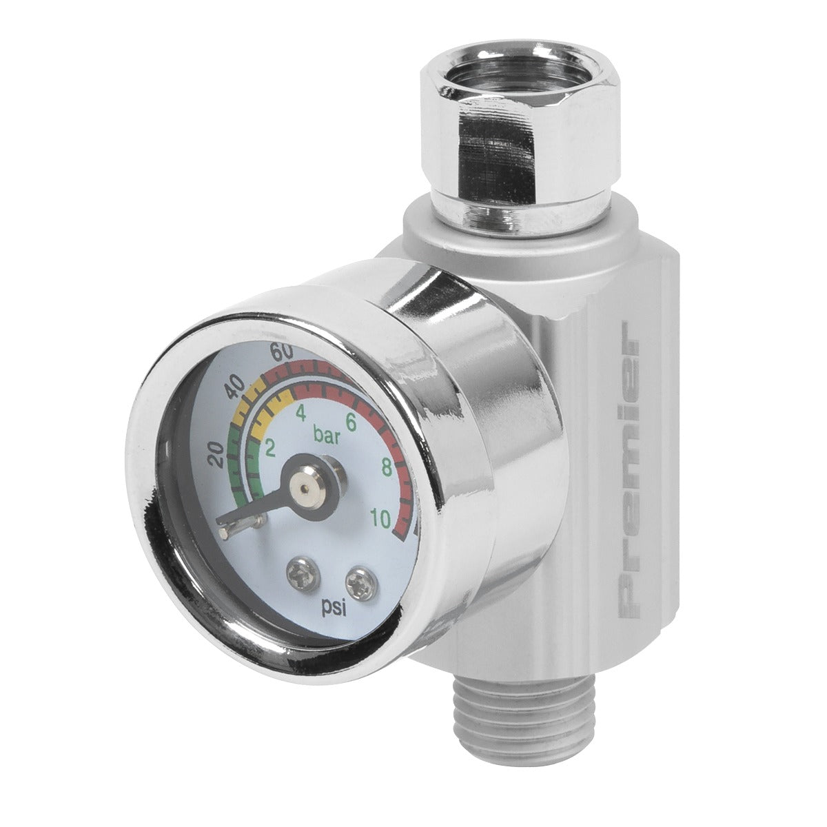 Premier On-Gun Air Pressure Regulator/Gauge AR01