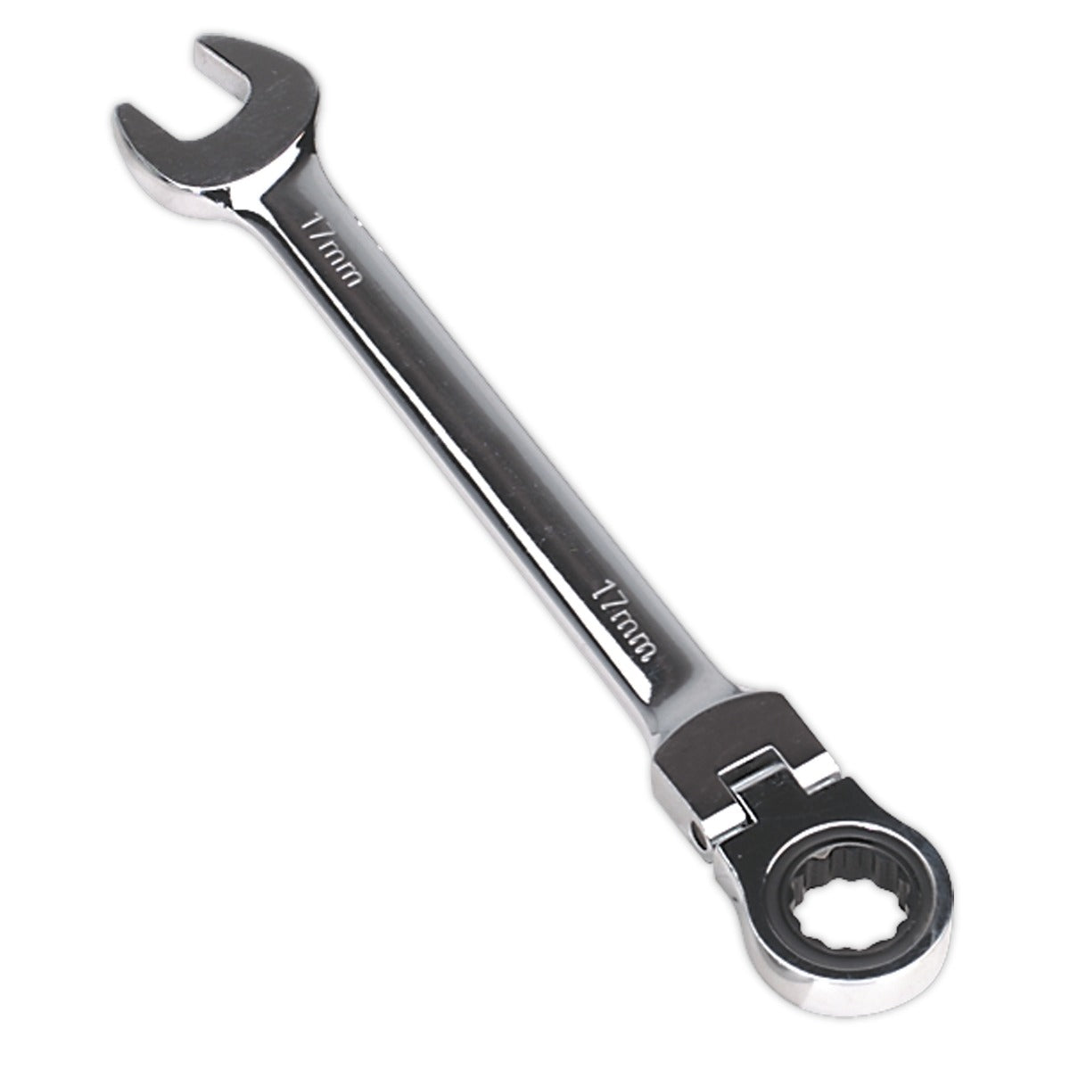 Premier Flexi-Head Ratchet Combination Spanner 17mm FHRCW17