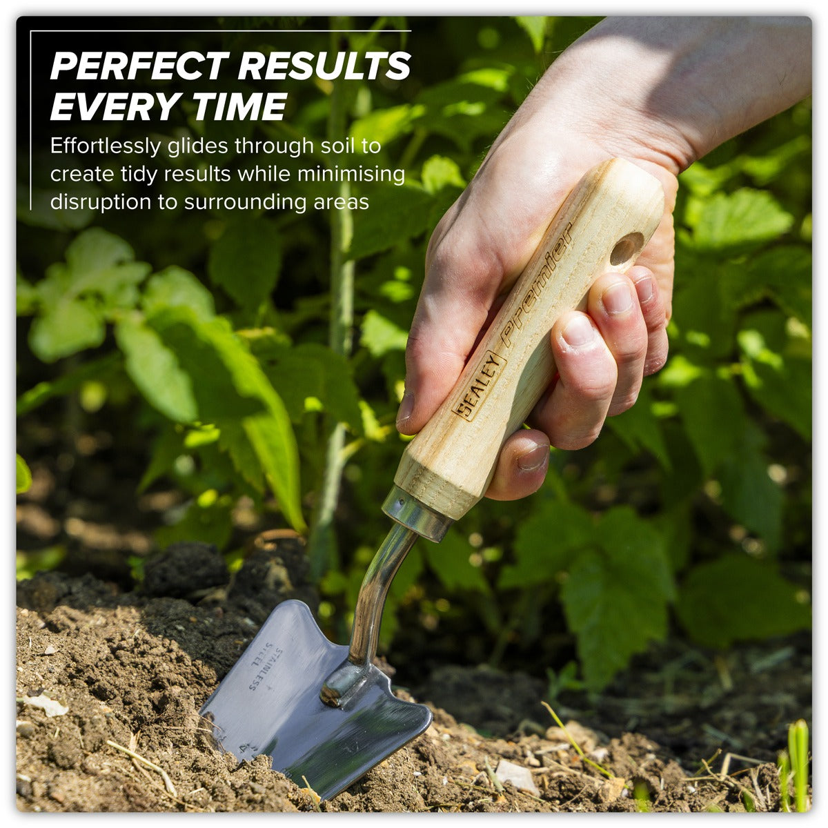 Premier Slim Head Trowel with Ash Handle & Stainless Steel Blade GTWH004