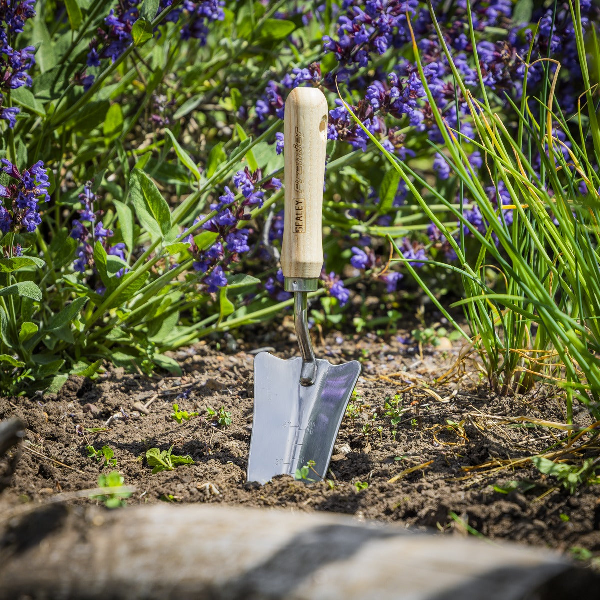 Premier Slim Head Trowel with Ash Handle & Stainless Steel Blade GTWH004