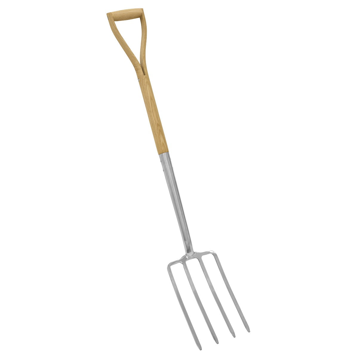 Premier Digging Fork with Ash Handle & Stainless Steel Tines GTWH016