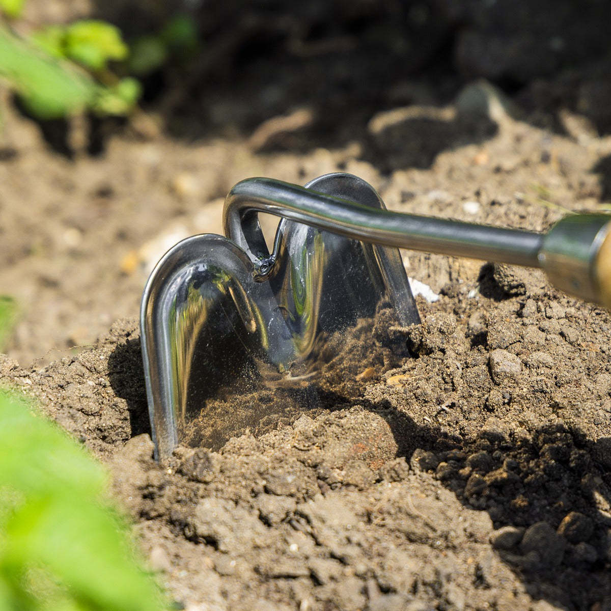 Premier Mini Hoe with Ash Handle & Stainless Steel Blade GTWH019