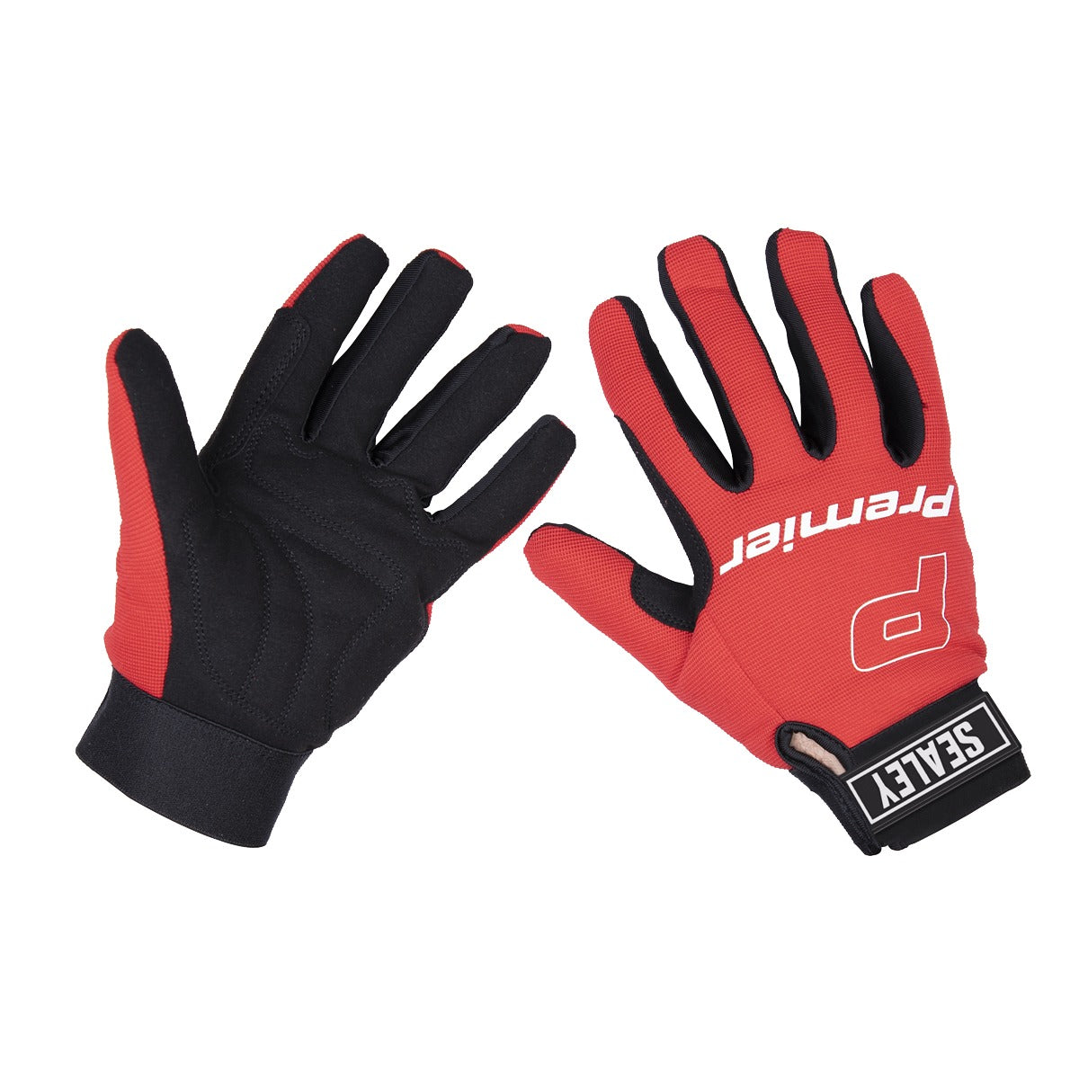 Premier Mechanic's Gloves Padded Palm - Large Pair MG796L
