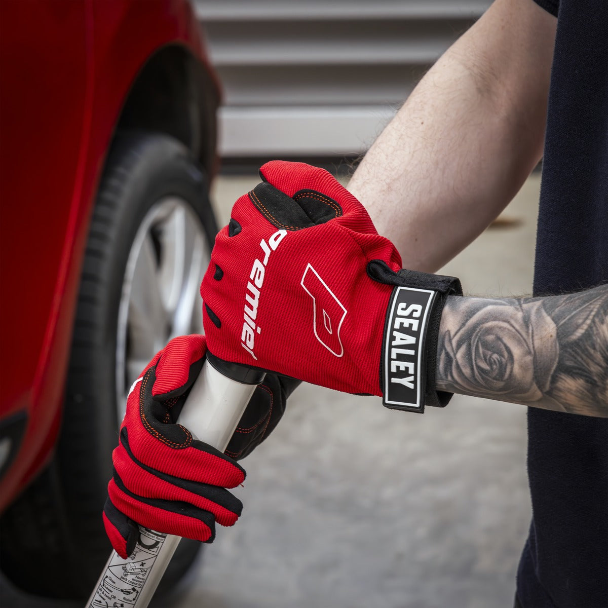 Premier Mechanic's Gloves Padded Palm - Extra-Large Pair MG796XL