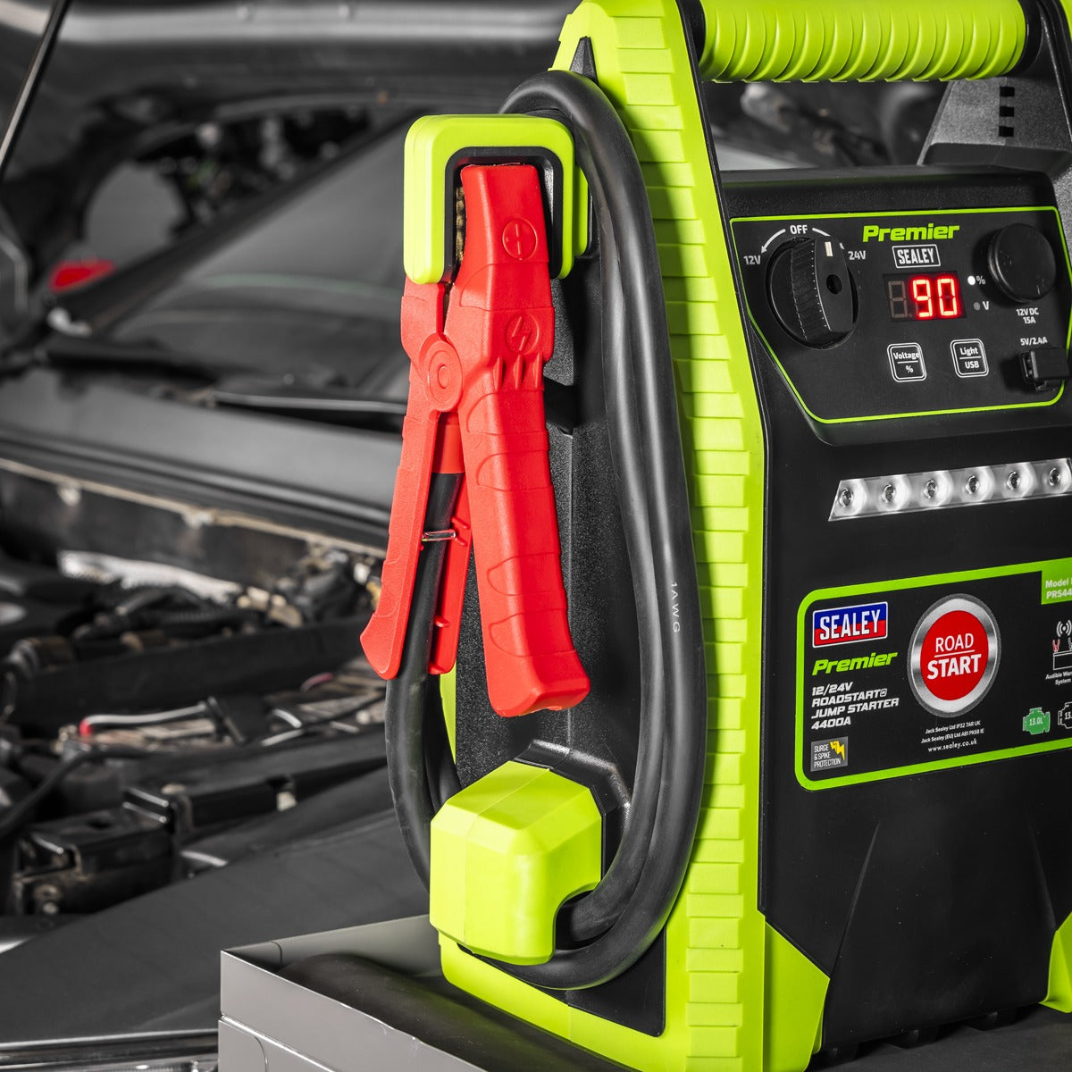 Premier 12/24V RoadStart Jump Starter 4400A Peak Amps PRS4400