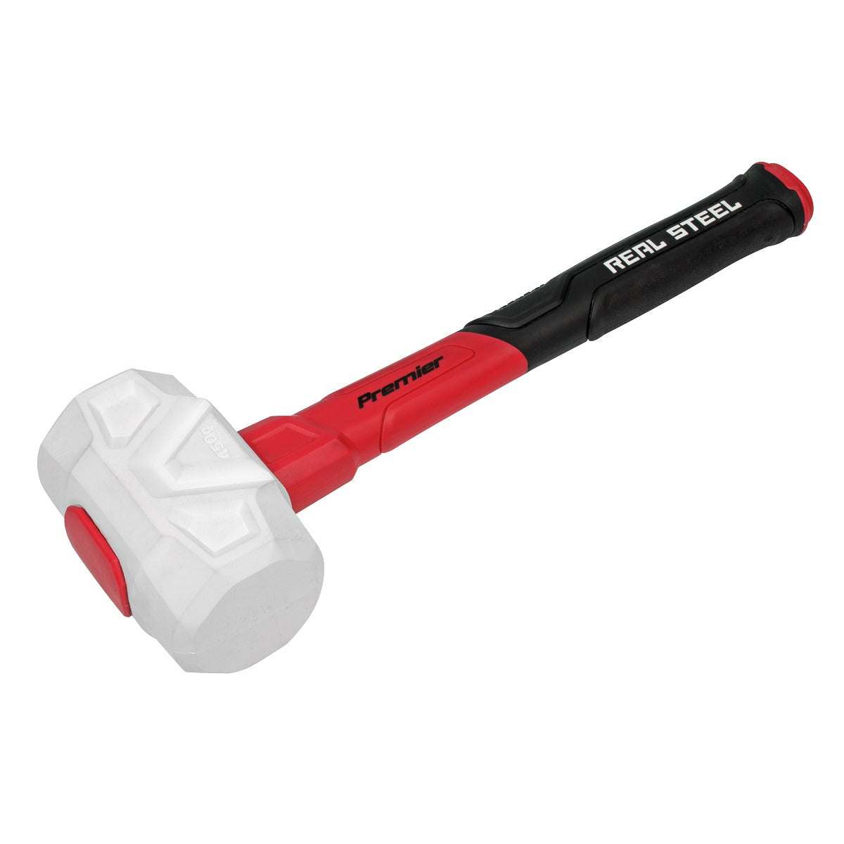 Premier Rubber Mallet with Fibreglass Shaft & Graphite Core 16oz RMG16