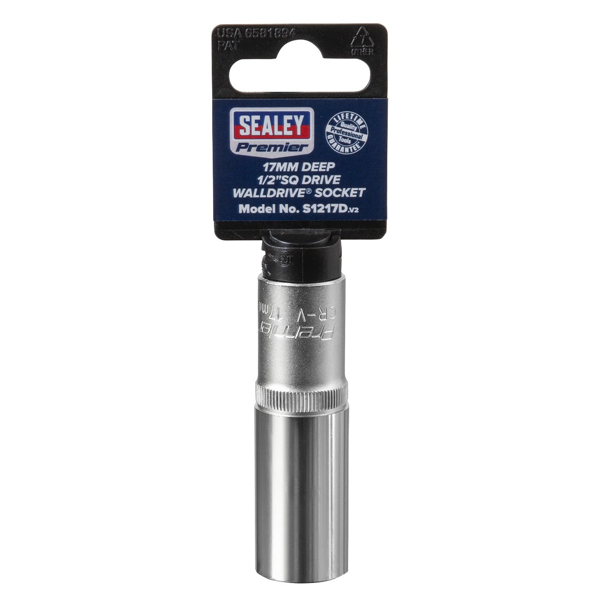Premier Deep Socket 1/2"Sq Drive 17mm S1217D