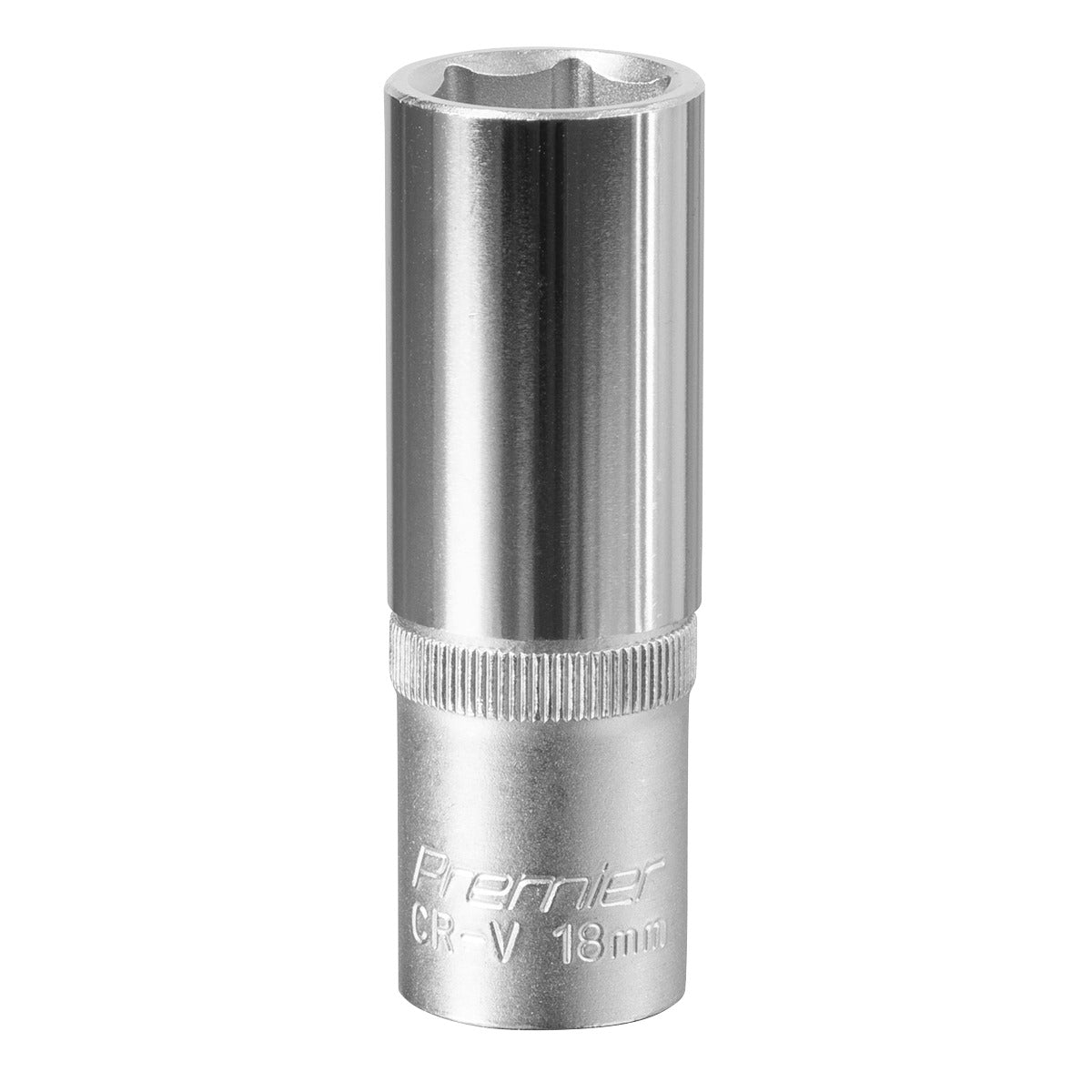 Premier Deep Socket 1/2"Sq Drive 18mm S1218D