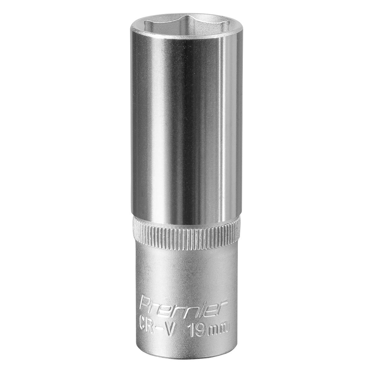 Premier Deep Socket 1/2"Sq Drive 19mm S1219D