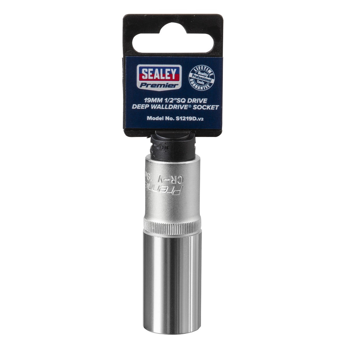 Premier Deep Socket 1/2"Sq Drive 19mm S1219D