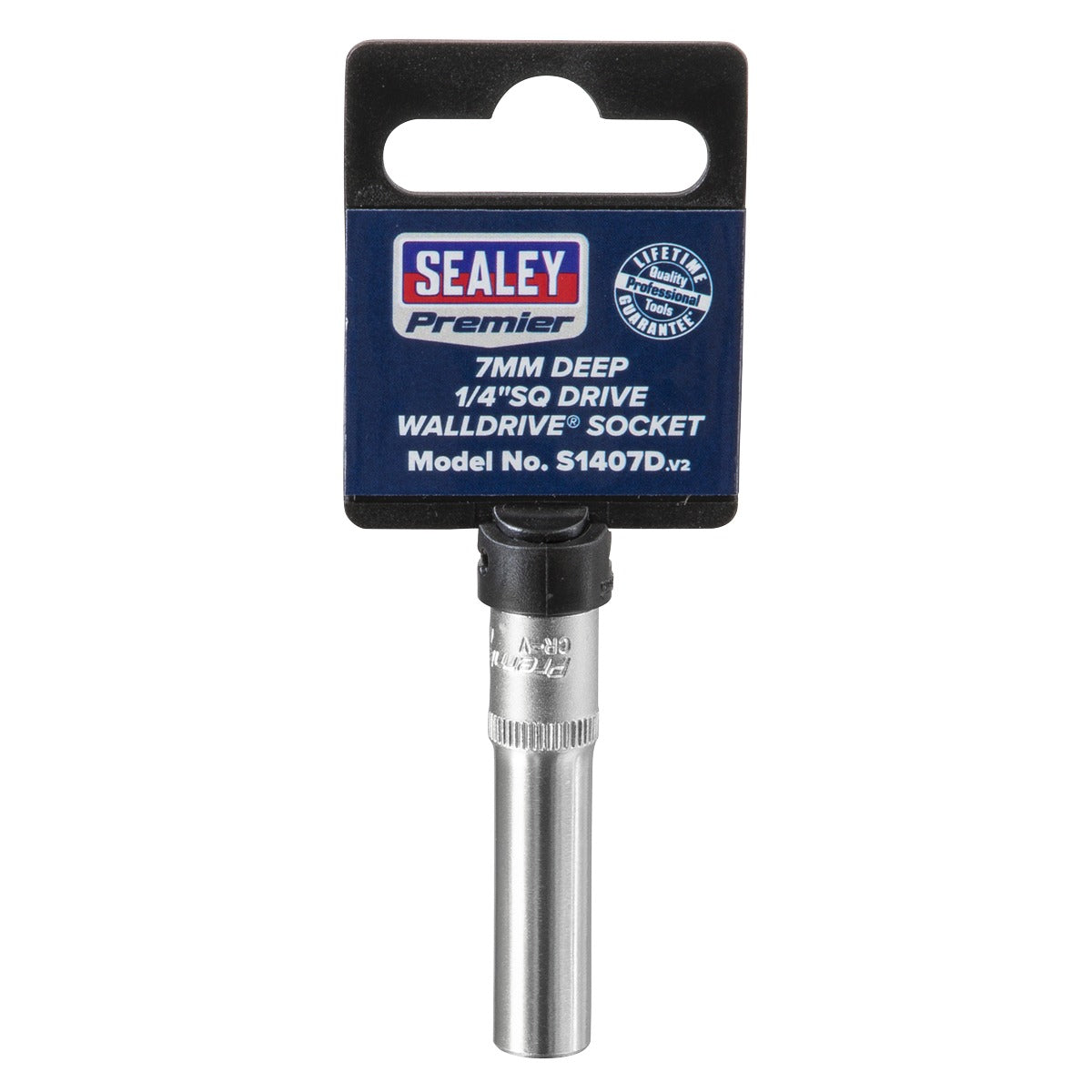 Premier Deep Socket 1/4"Sq Drive 7mm S1407D