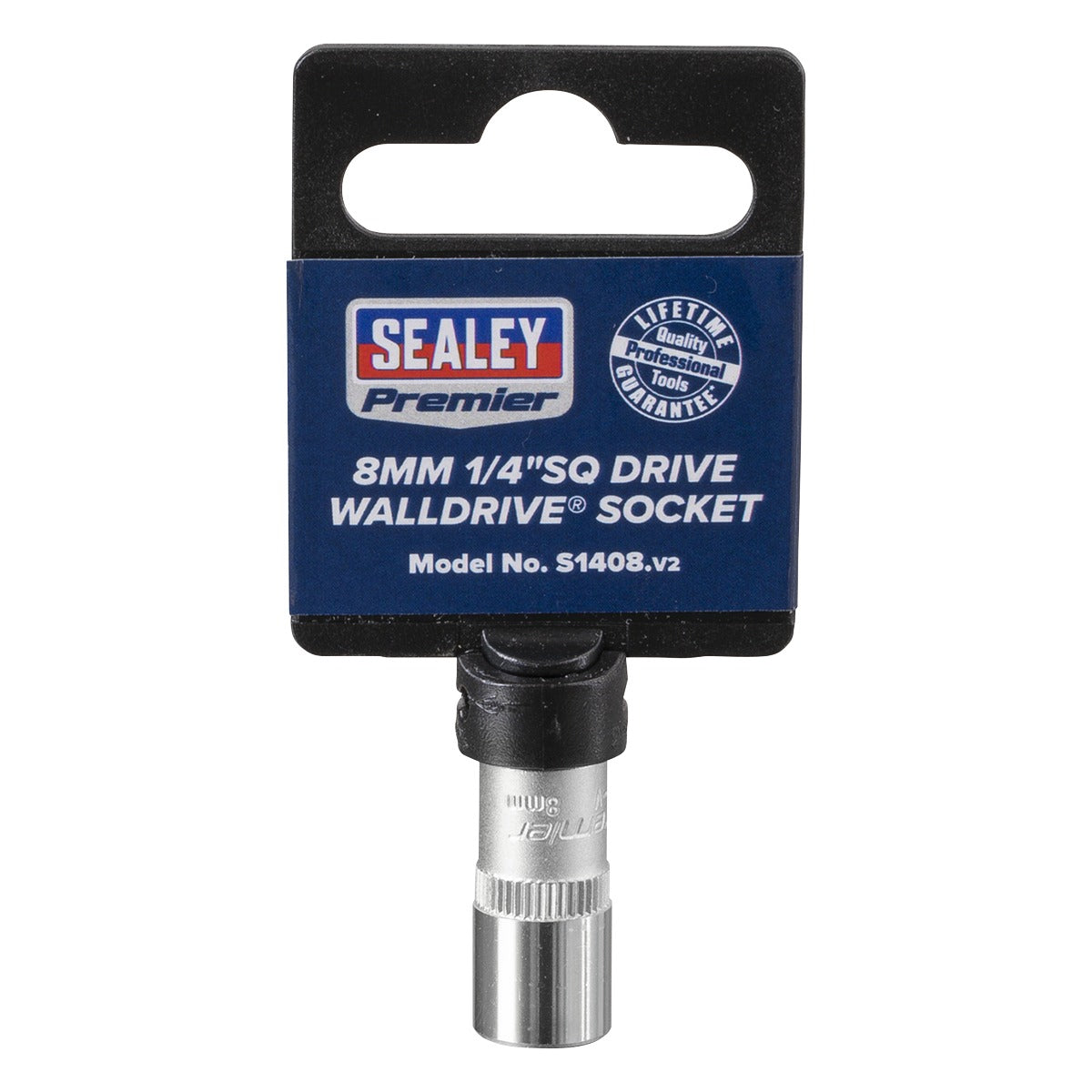 Premier Socket 1/4"Sq Drive 8mm S1408