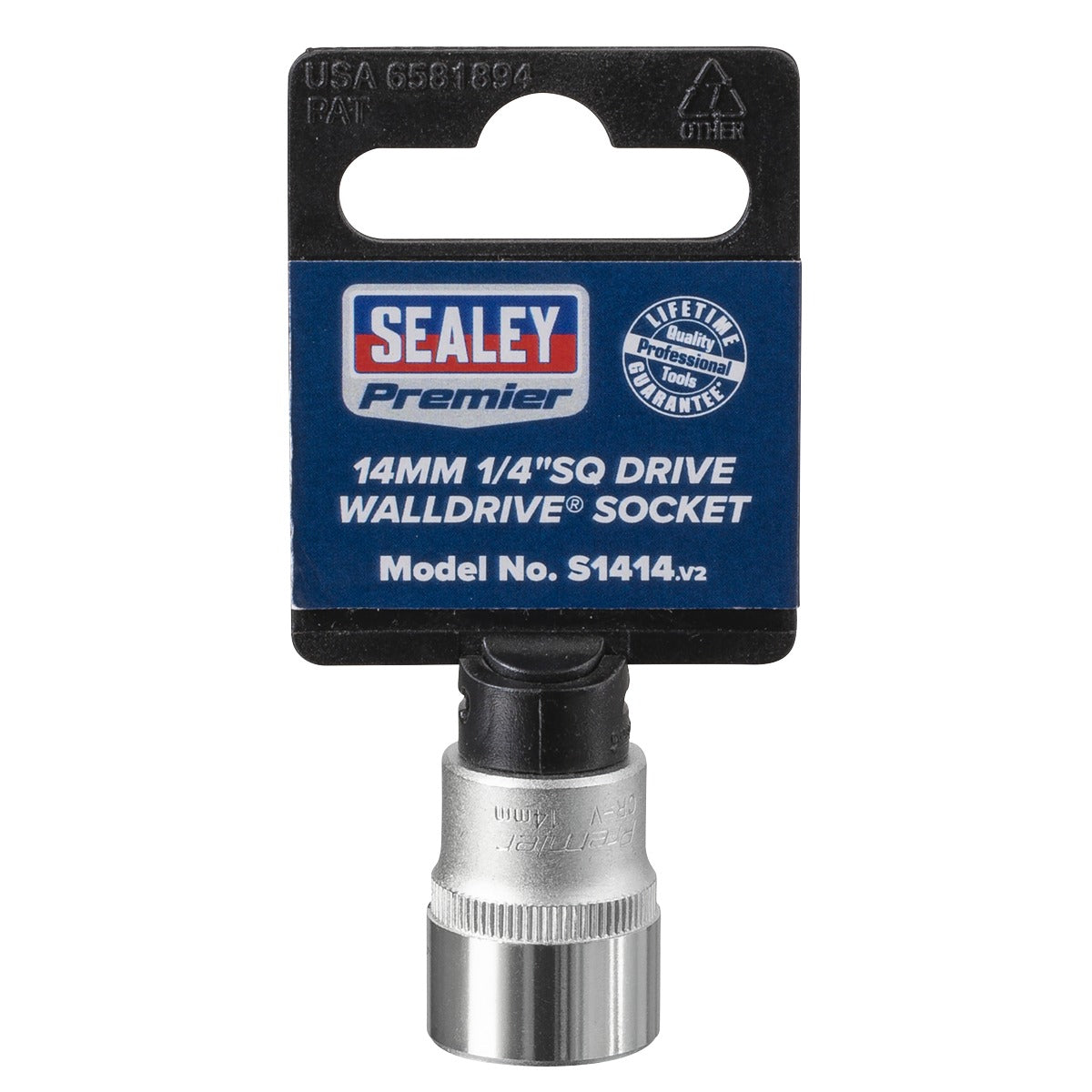 Premier Socket 1/4"Sq Drive 14mm S1414