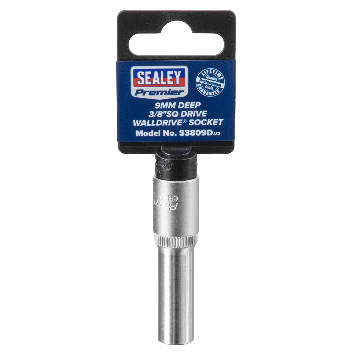 Premier Deep Socket 3/8"Sq Drive 9mm S3809D