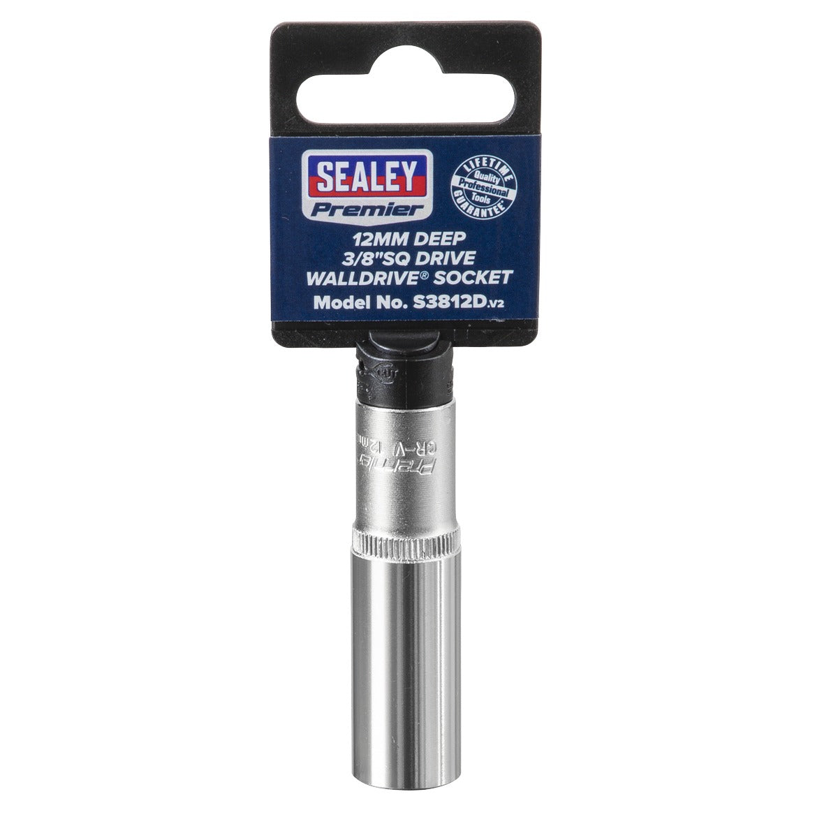 Premier Deep Socket 3/8"Sq Drive 12mm S3812D