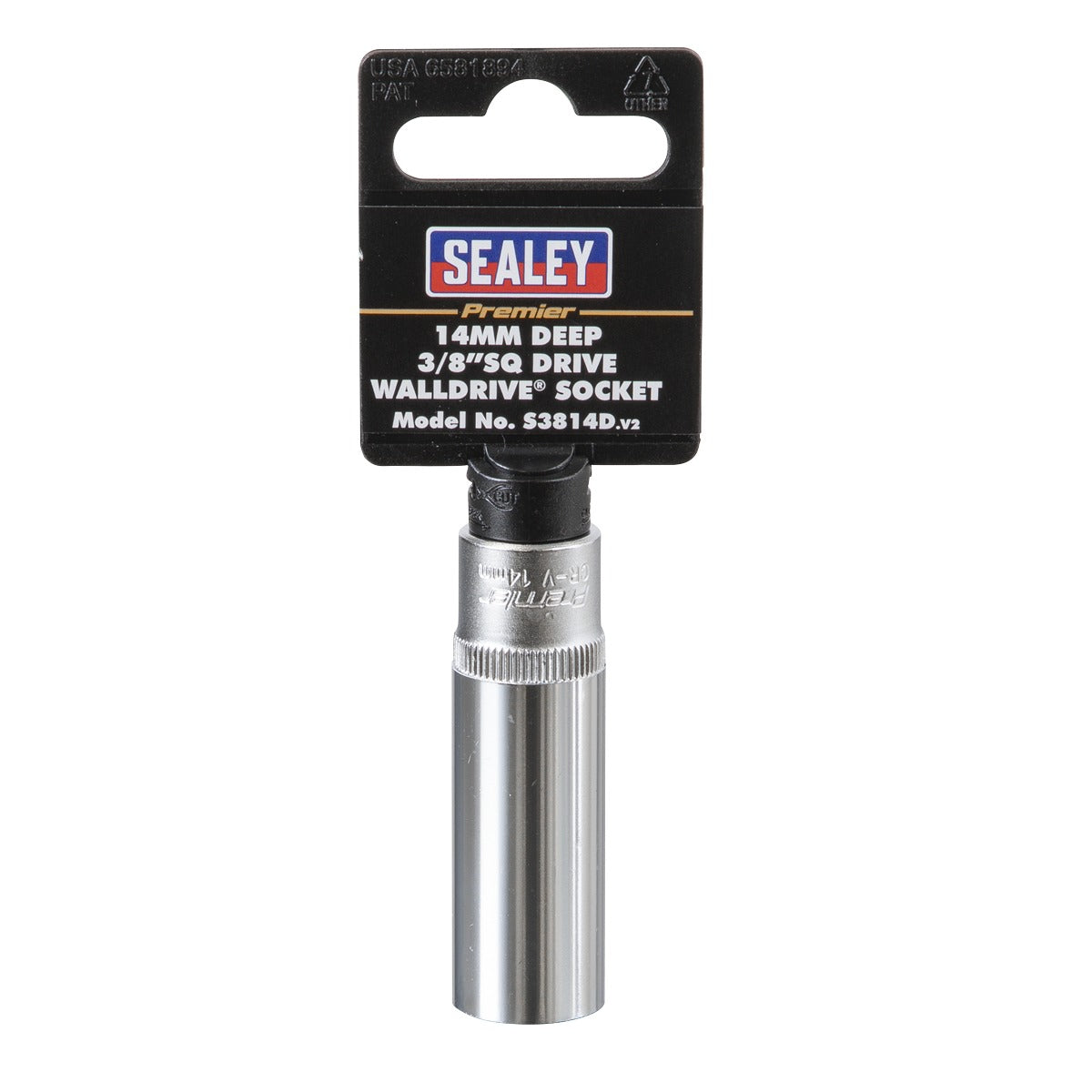 Premier Deep Socket 3/8"Sq Drive 14mm S3814D