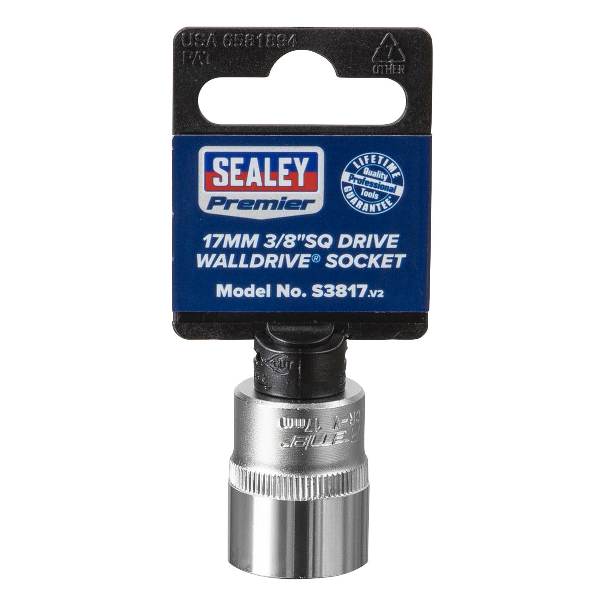 Premier Socket 3/8"Sq Drive 17mm S3817