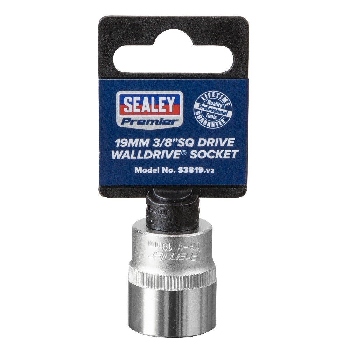 Premier Socket 3/8"Sq Drive 19mm S3819