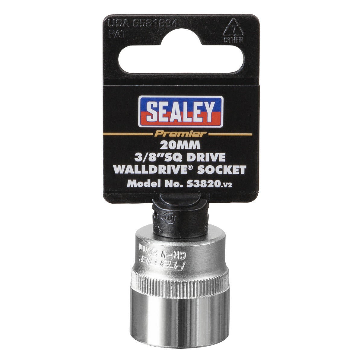 Premier Socket 3/8"Sq Drive 20mm S3820