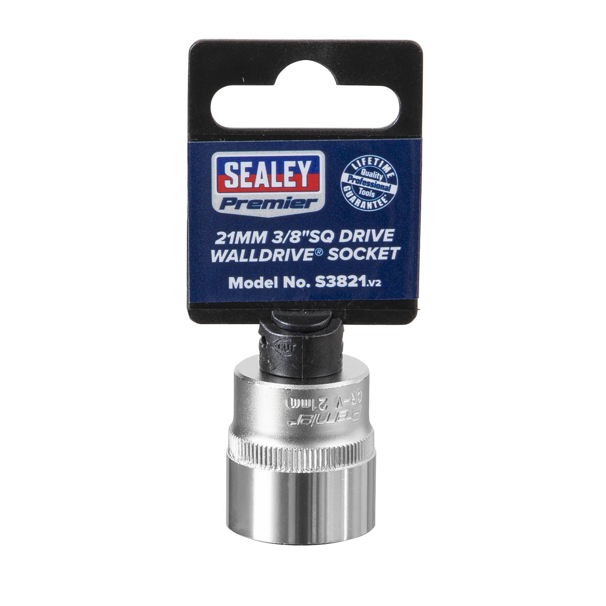 Premier Socket 3/8"Sq Drive 21mm S3821