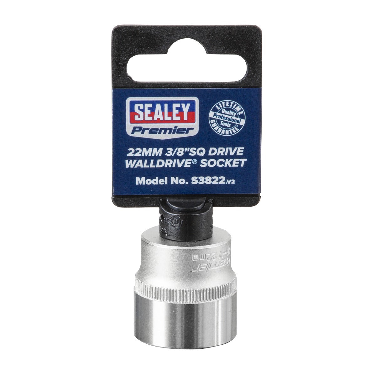 Premier Socket 3/8"Sq Drive 22mm S3822