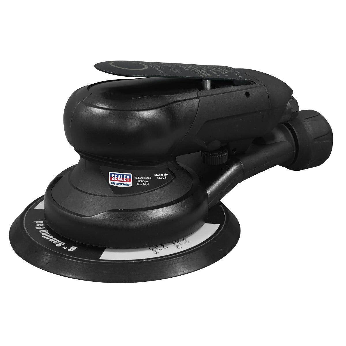 Premier Air Palm Orbital Sander Ø150mm Dust-Free SA803