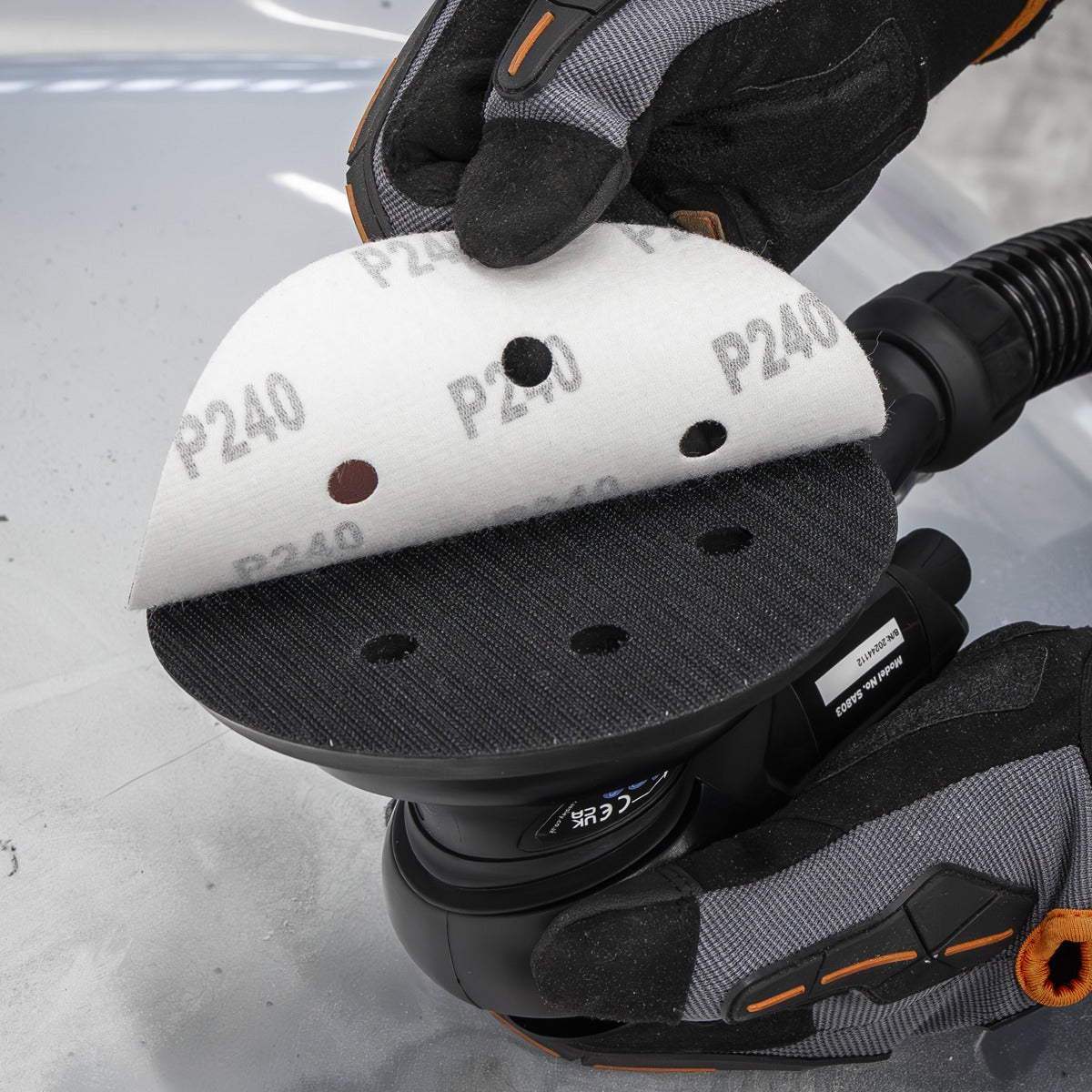 Premier Air Palm Orbital Sander Ø150mm Dust-Free SA803