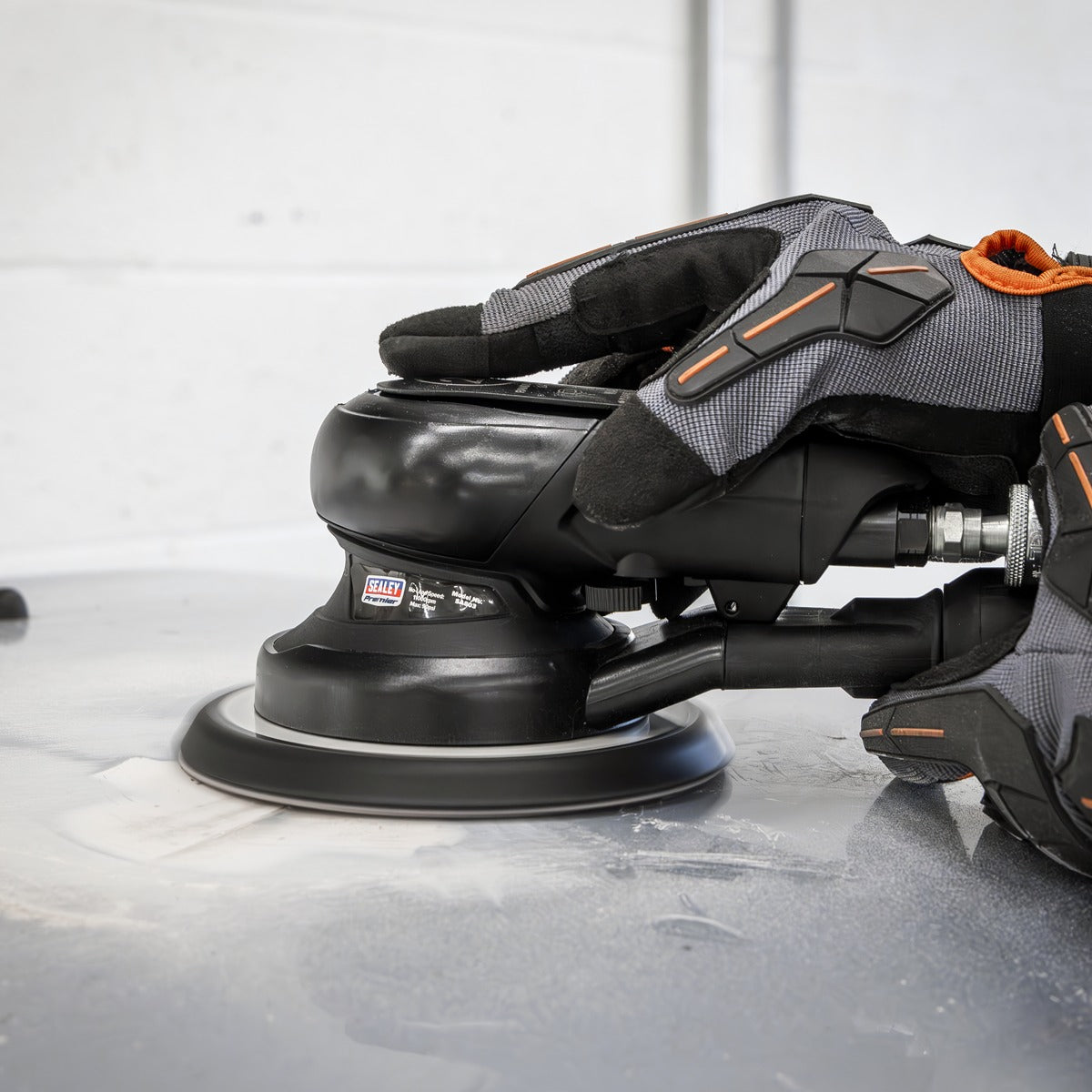 Premier Air Palm Orbital Sander Ø150mm Dust-Free SA803