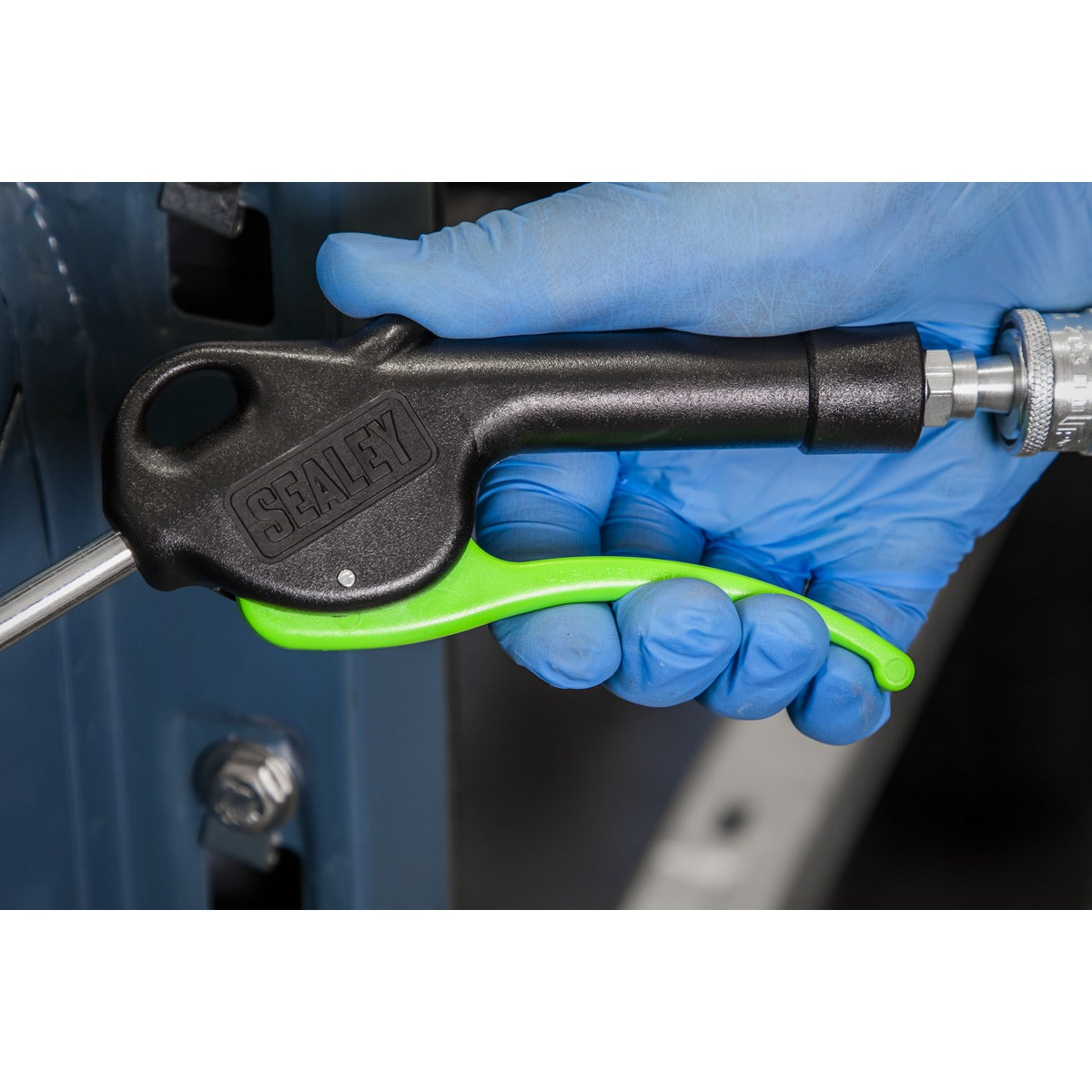 Premier Air Blow Gun with Angled Lance 100mm & 1/4"BSP Air Inlet SA9230