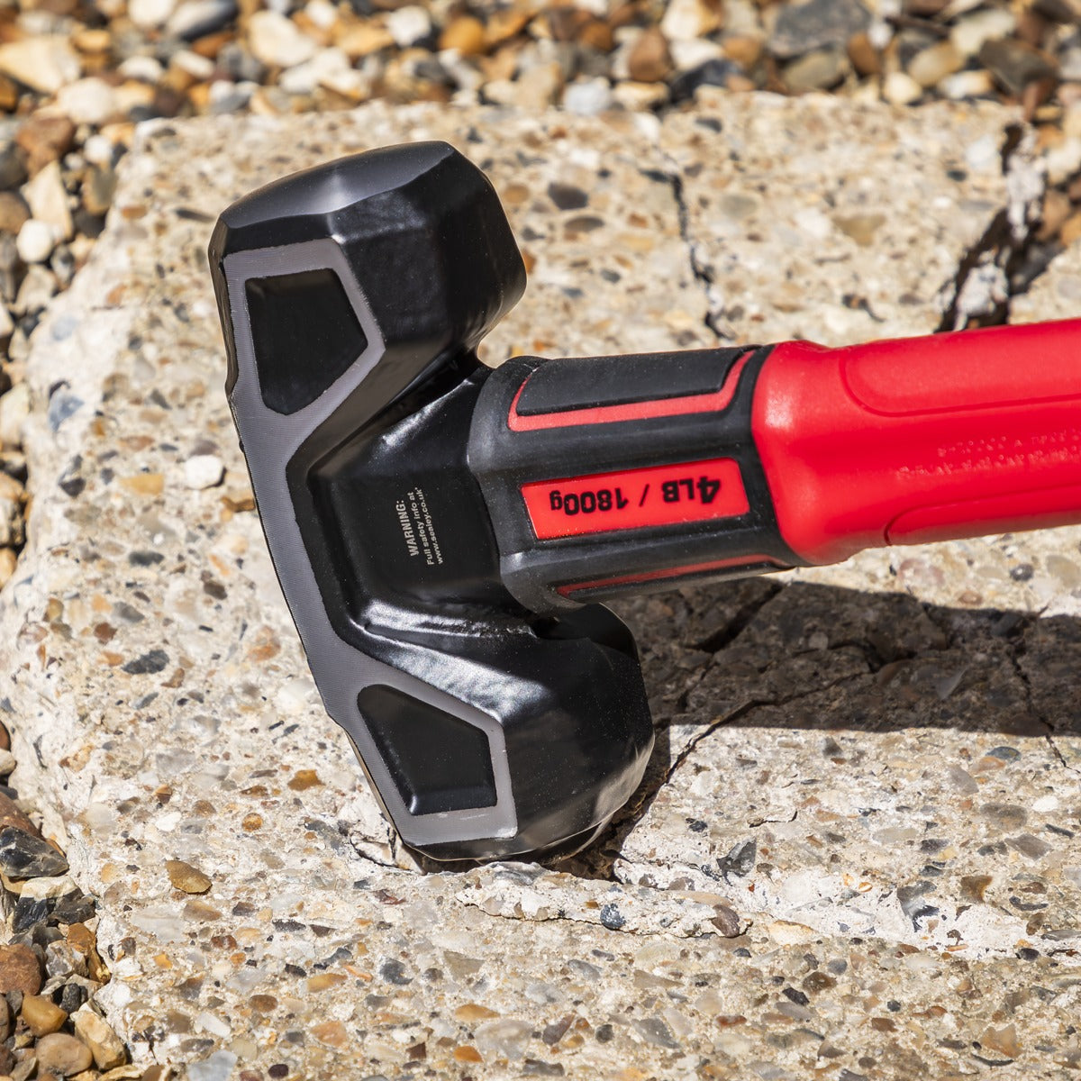 Premier Short Handle Sledge Hammer with Fibreglass Shaft 4lb SLHG04