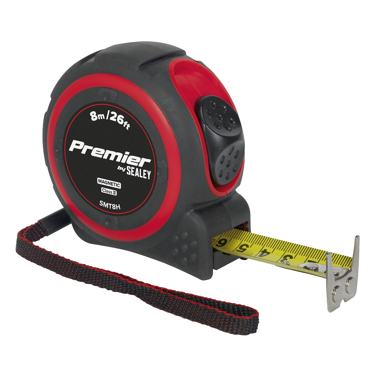 Premier Heavy-Duty Tape Measure 8m(26ft) SMT8H