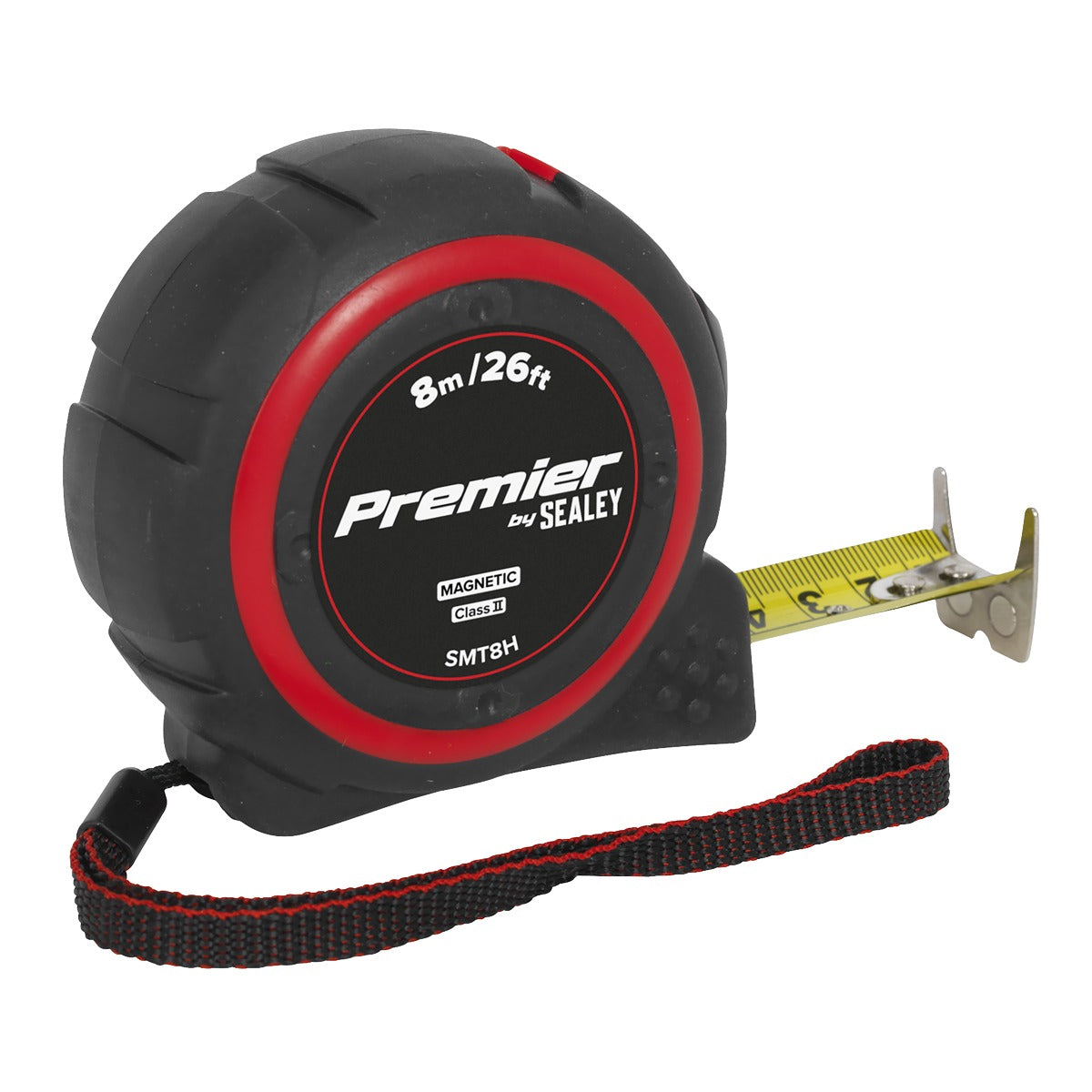 Premier Heavy-Duty Tape Measure 8m(26ft) SMT8H