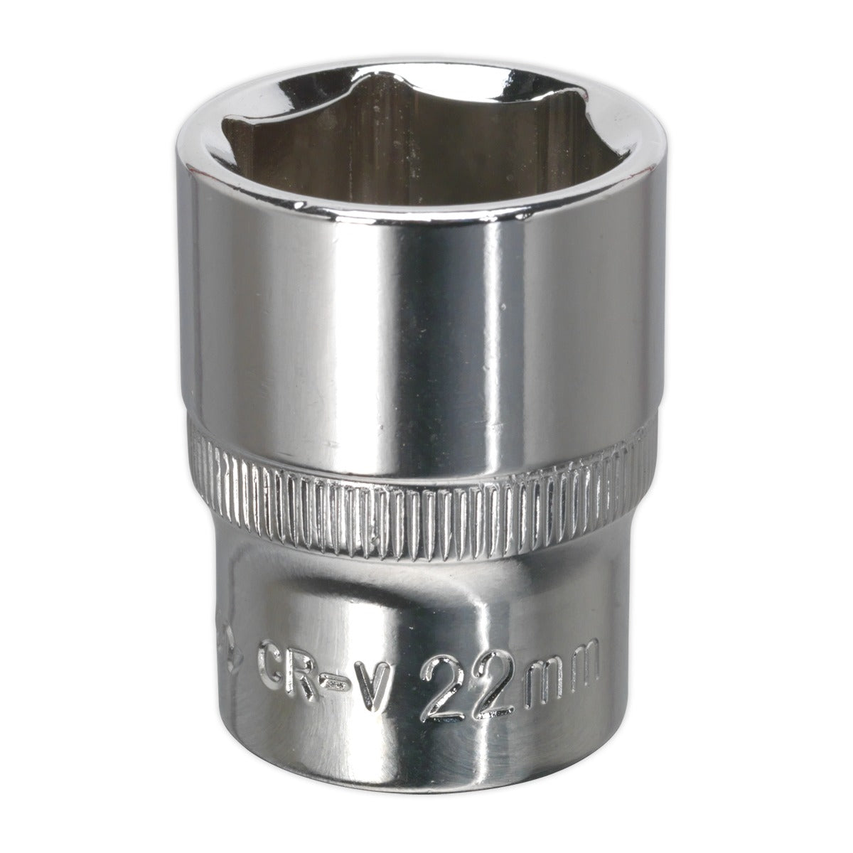 Premier Fully Polished Socket 1/2"Sq Drive 22mm SP1222