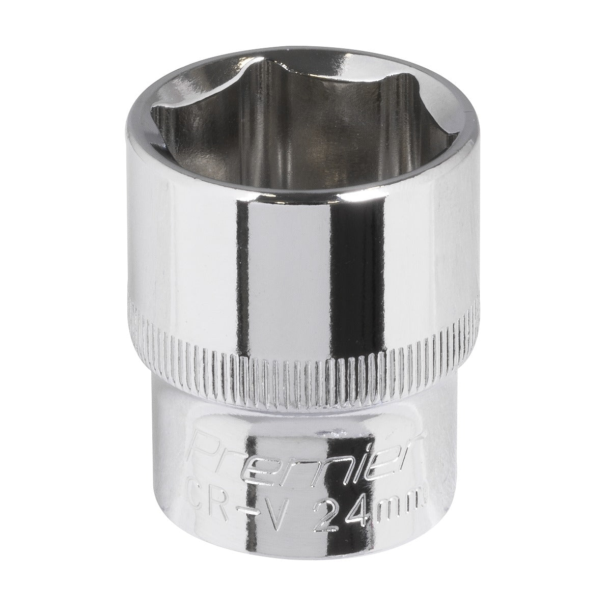 Premier Fully Polished Socket 1/2"Sq Drive 24mm SP1224