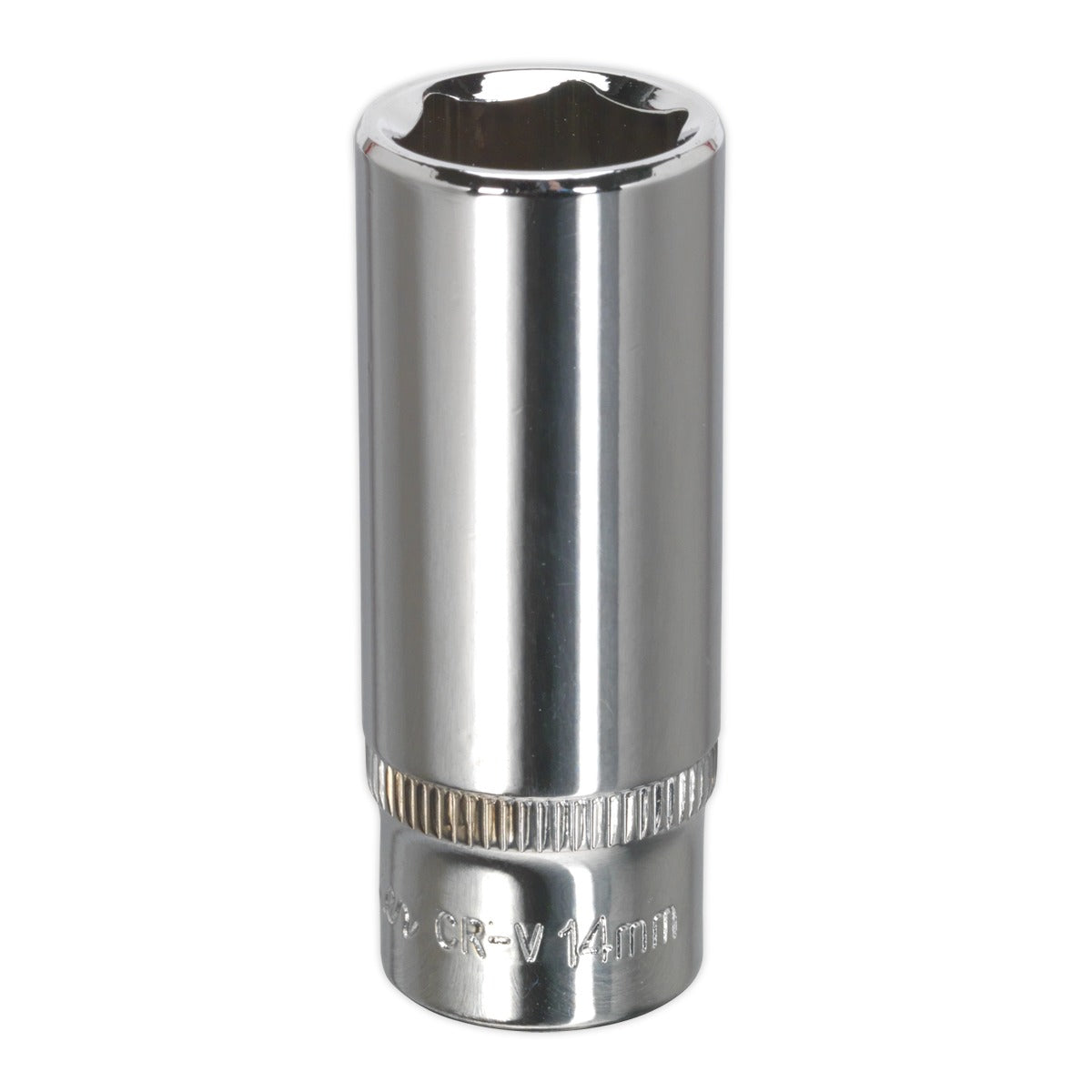 Premier Fully Polished Deep Socket 1/4"Sq Drive 14mm SP1414D