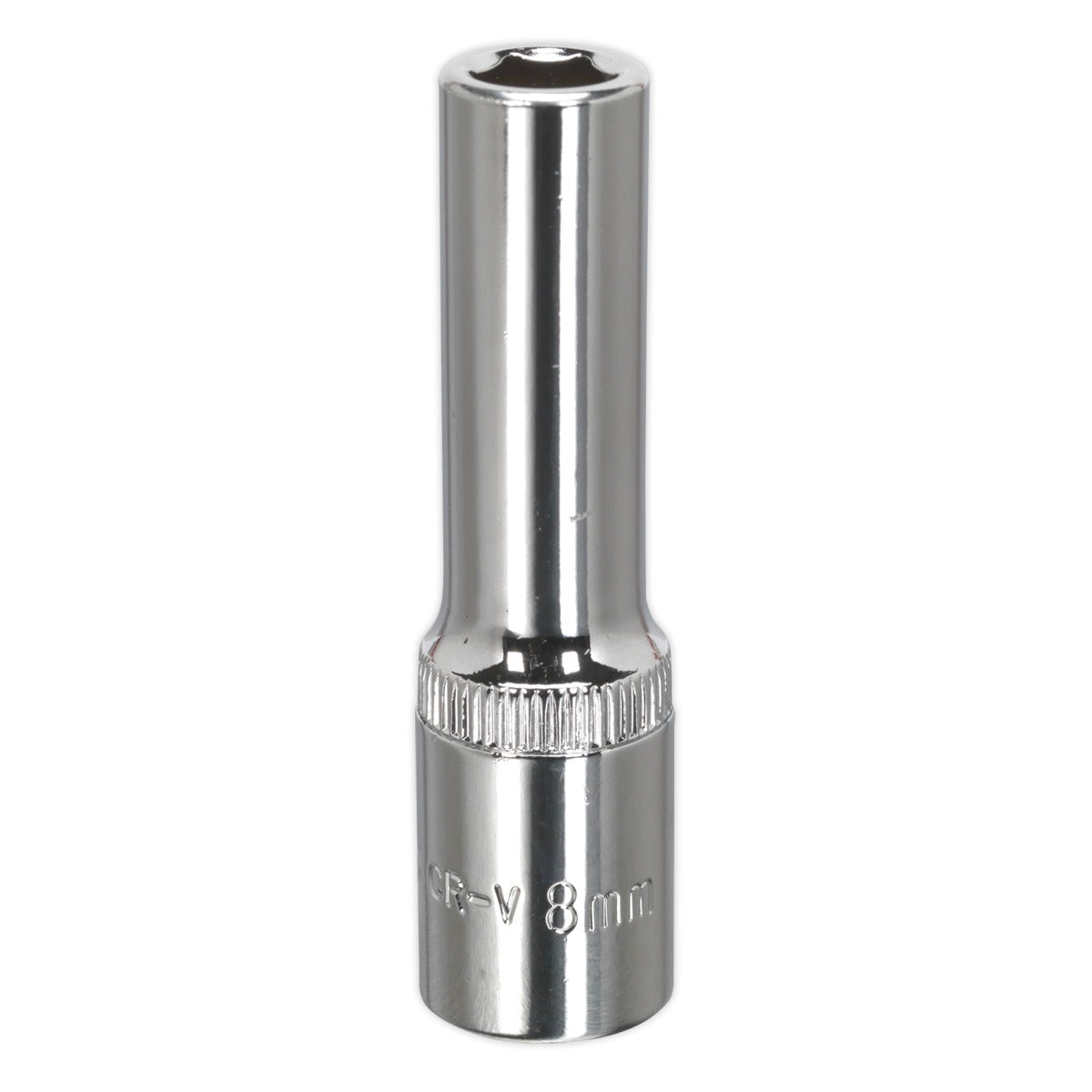 Premier Fully Polished Deep Socket 3/8"Sq Drive 8mm SP3808D