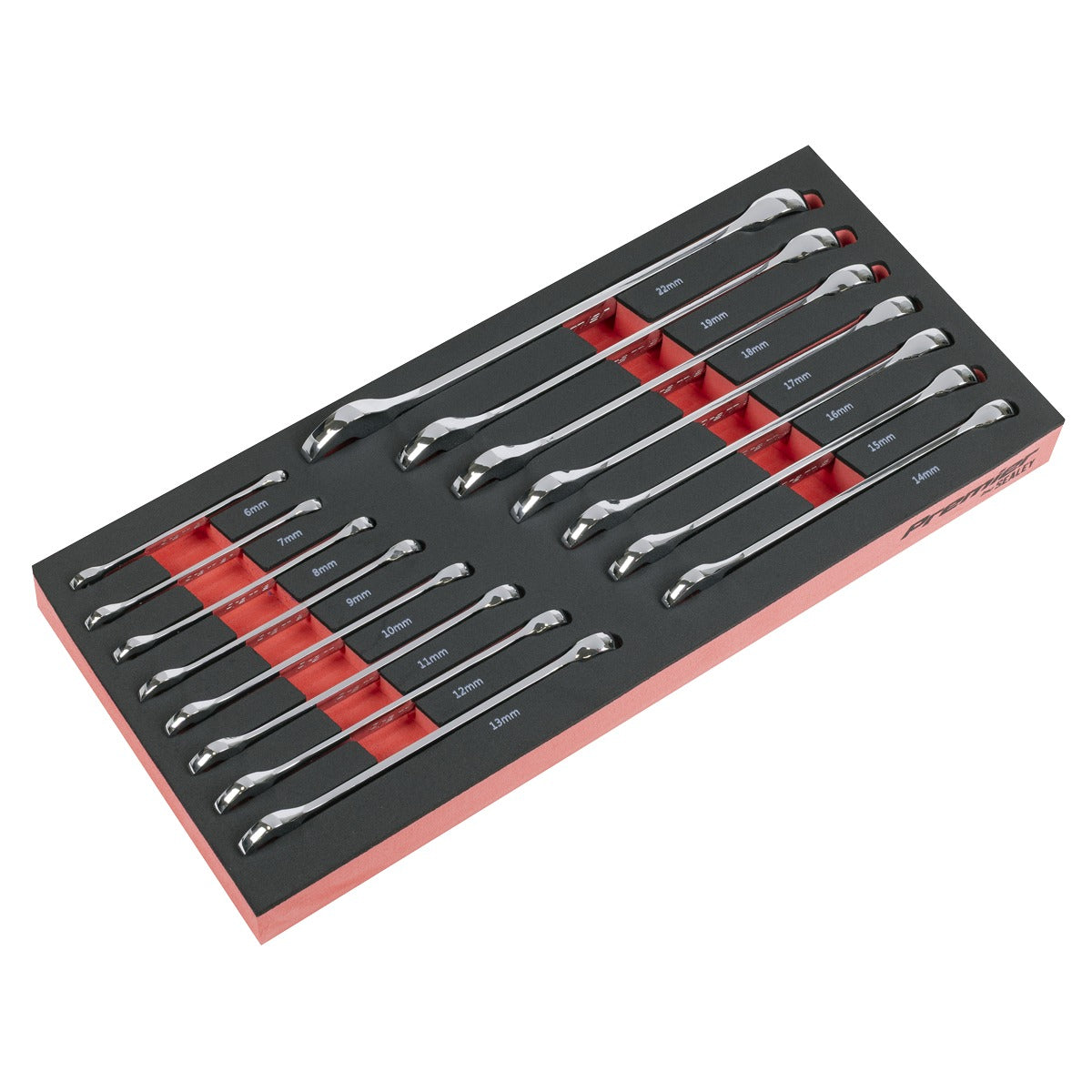 Premier Combination Spanner Set with Tool Tray 15pc TBT48