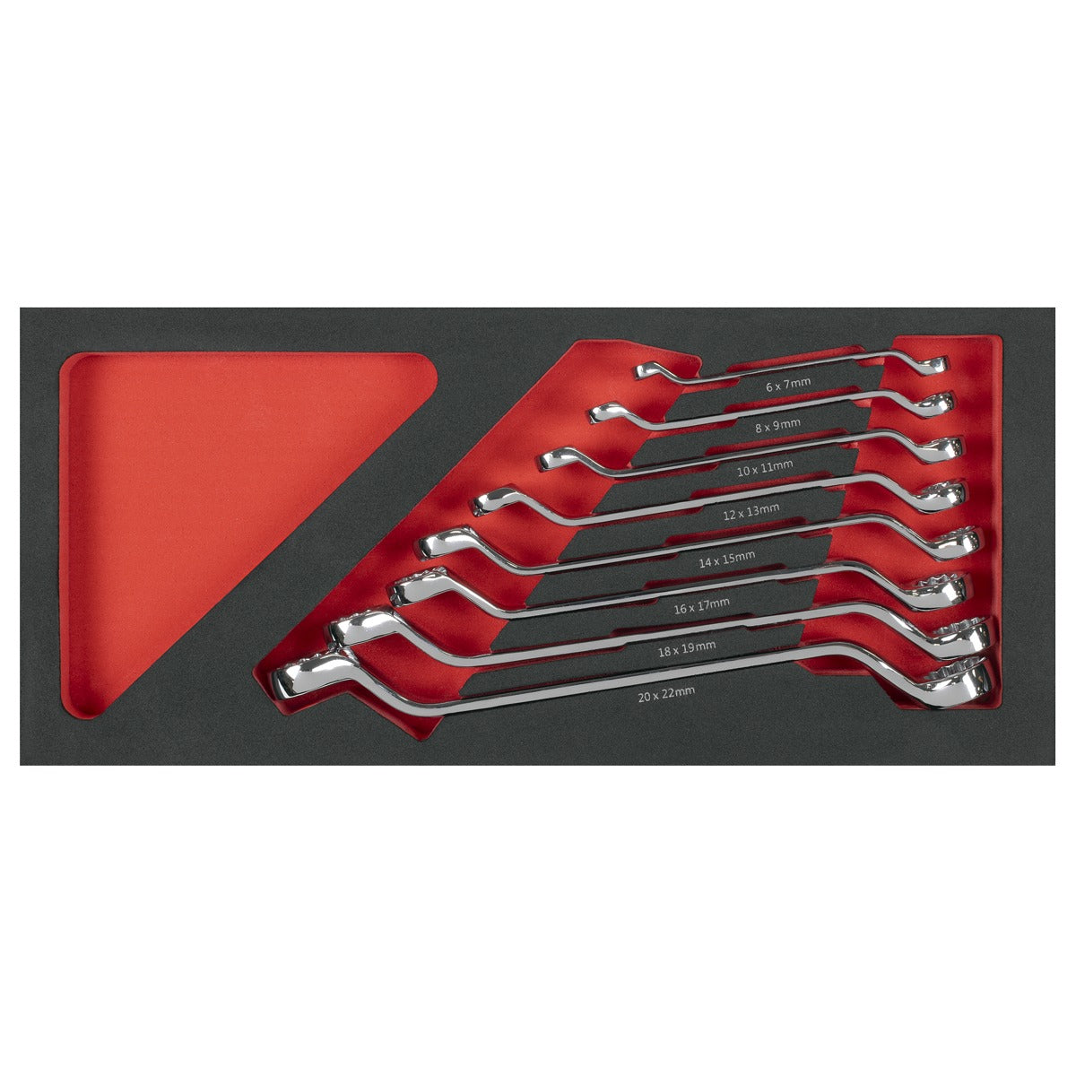 Premier Deep Offset Spanner Set with Tool Tray 8pc TBT51