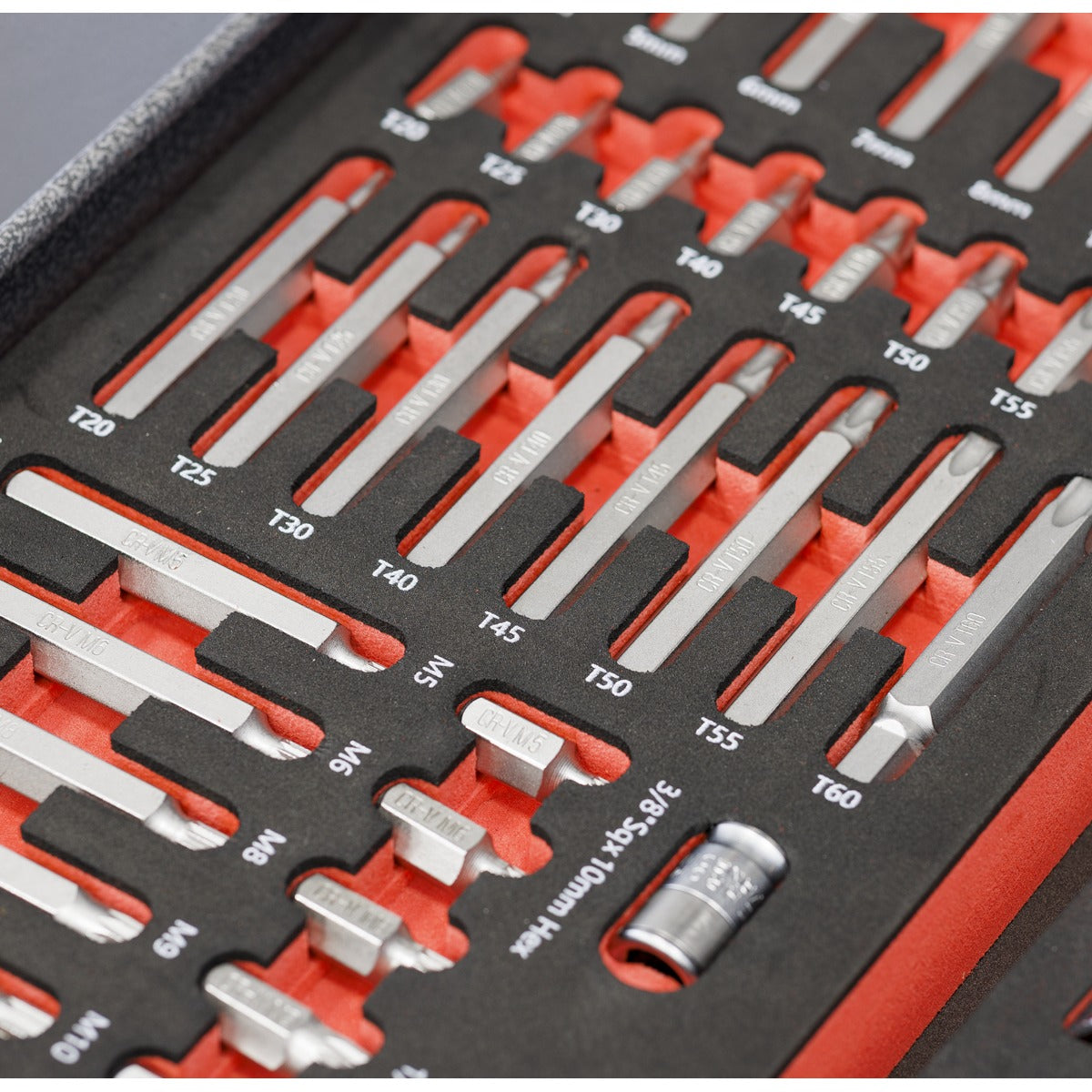 Premier TRX-Star, Hex & Spline Bit Set with Tool Tray 44pc TBT60