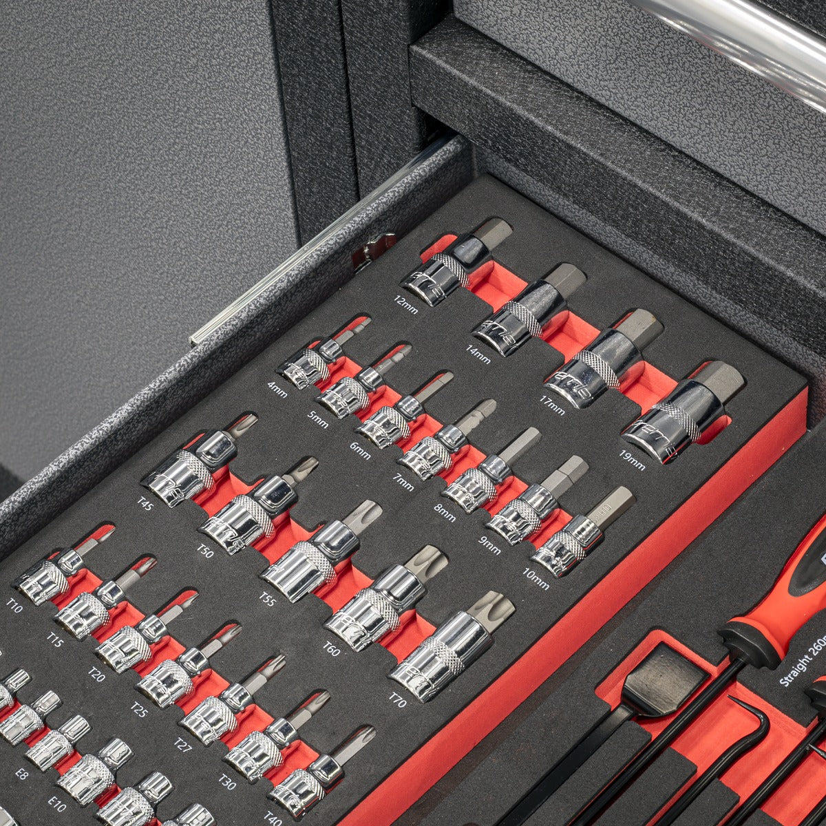 Premier Socket Bit Set with Tool Tray 37pc TBT61