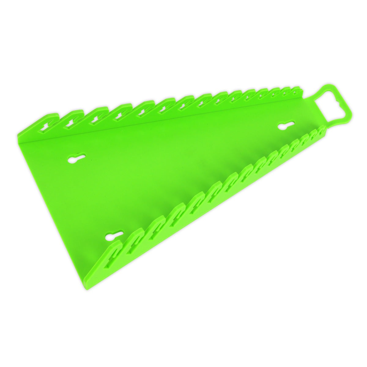 Premier Reverse Spanner Rack Capacity 15 Spanners - Hi-Vis Green WR09HV