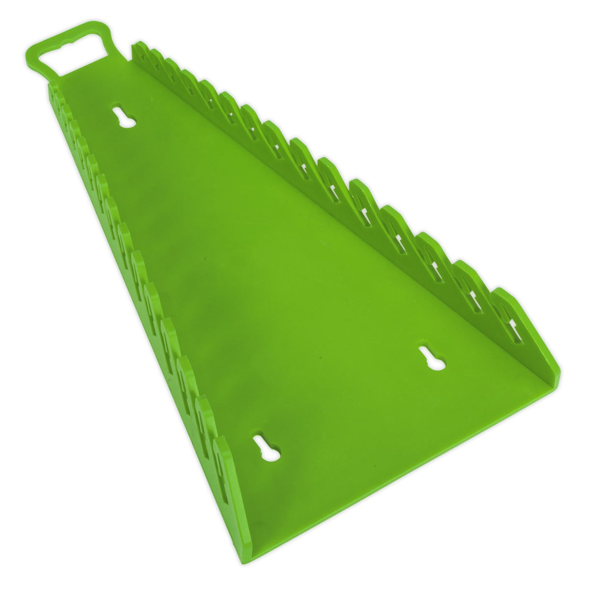 Premier Reverse Spanner Rack Capacity 15 Spanners - Hi-Vis Green WR09HV